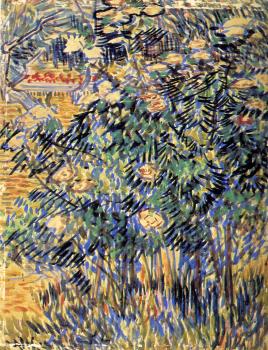 Vincent Van Gogh : Flowering Shrubs